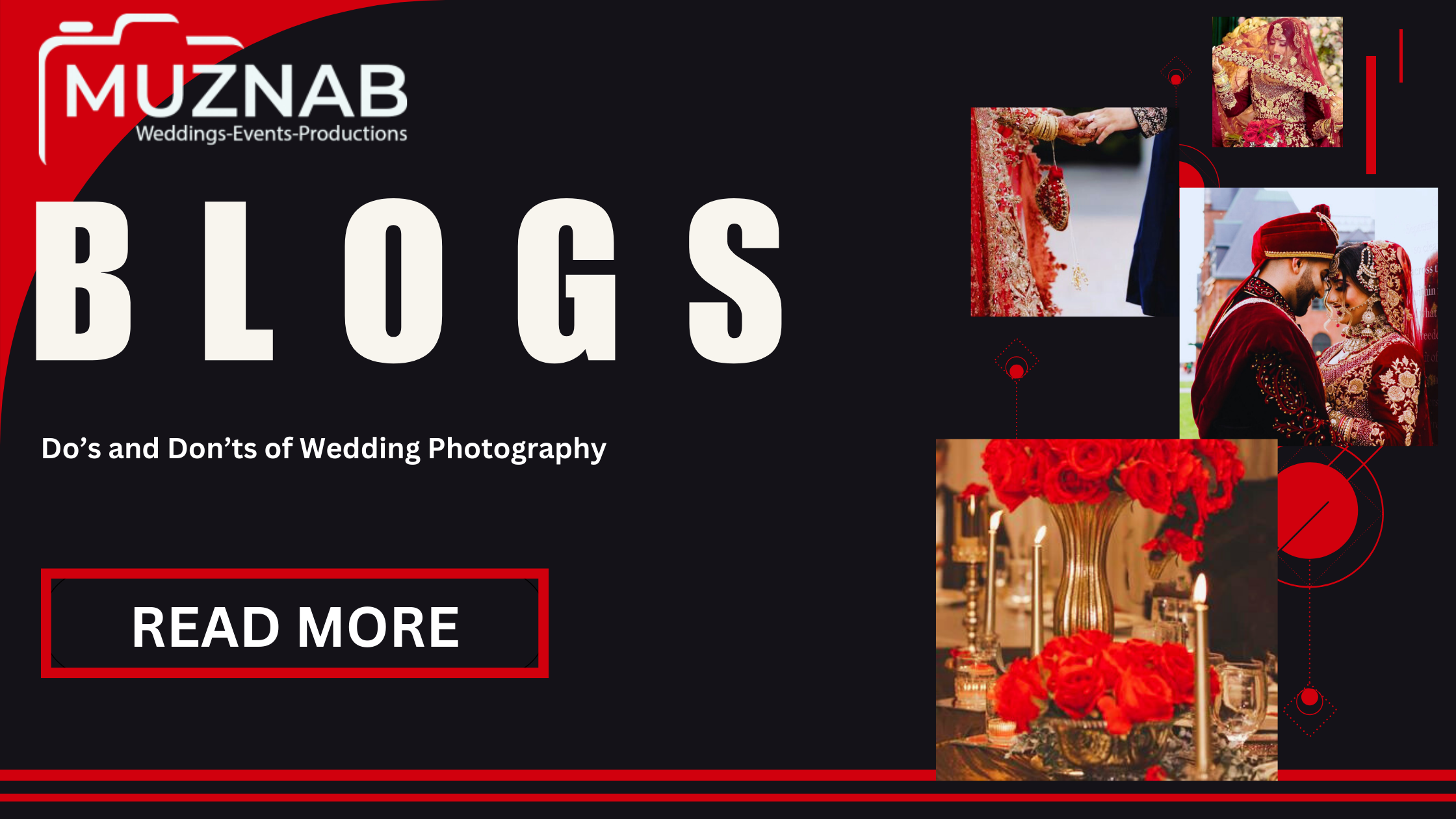 Read more about the article Do’s and Don’ts of Wedding Photography